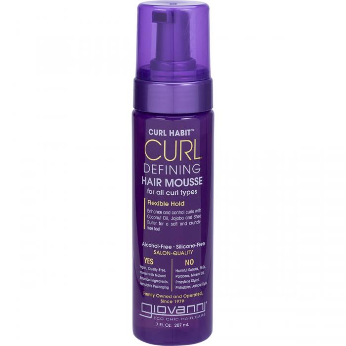Hair Mousse Curl Habit Curl Defining 207ml - Click Image to Close
