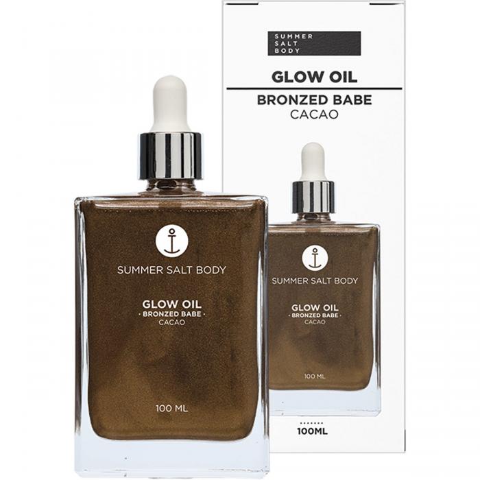 Glow Oil Bronzed Babe Cacao 100ml - Click Image to Close