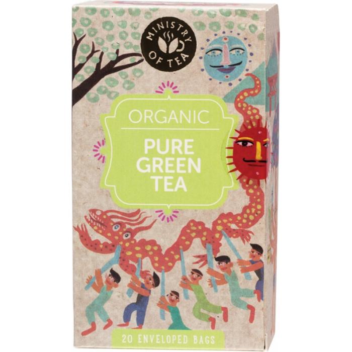 Ministry Of Tea Herbal Tea Bags Pure Green Tea 20