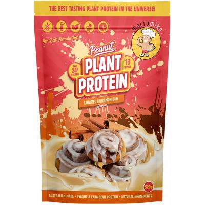 Macro Mike Peanut Plant Protein Caramel Cinnamon Bun 520g