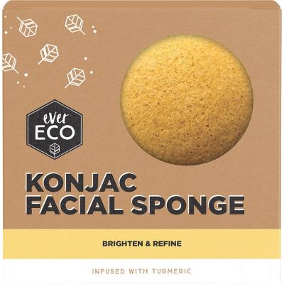Ever Eco Konjac Facial Sponge Turmeric 1