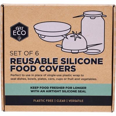 Ever Eco Reusable Silicone Food Covers 6