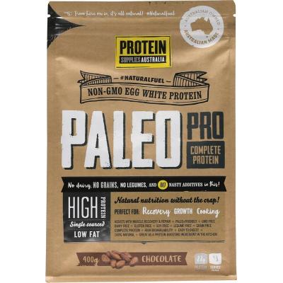 Protein Supplies Australia PaleoPro (Egg White Protein) Chocolate 400g