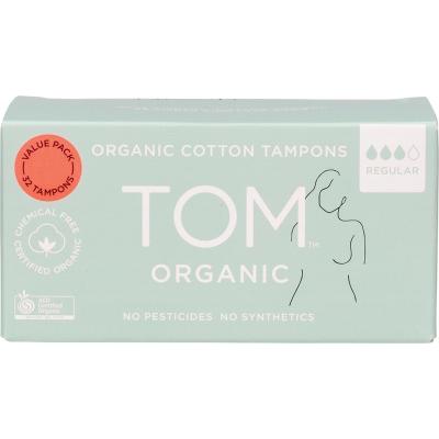Tom Organic Tampons Regular 6x32pk