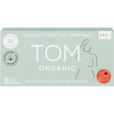 Tom Organic Tampons Regular 12x16pk
